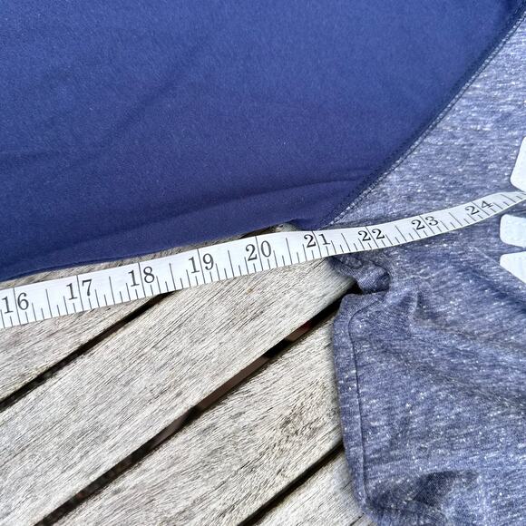 Mens New England Patriots Fanatics Heather Navy Arc Long Sleeve T-Shirt Large - Picture 10 of 12